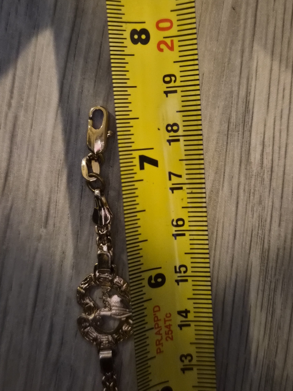 18K GF Baby Phat Bracelet - Picture 6 of 6